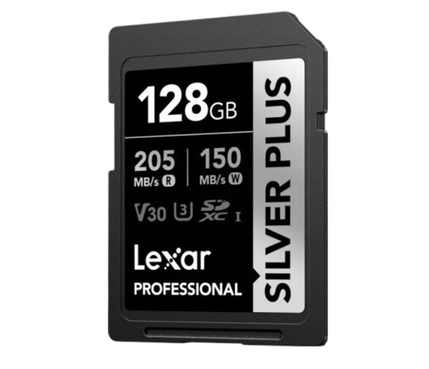 Lexar 128GB Silver Plus SDXC UHS-I U3 V30 - 1292542 - zdjęcie 3